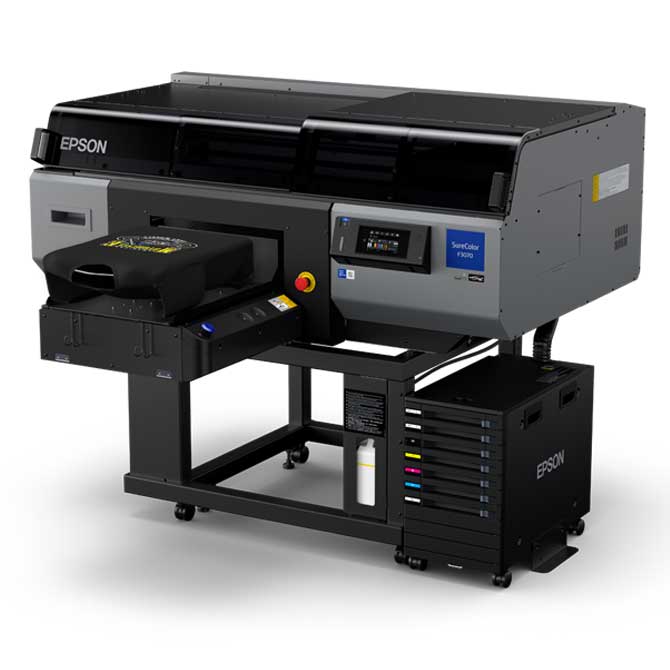 Epson SureColor F3070 DTG Production Edition Printer – Lawson Screen &  Digital Products